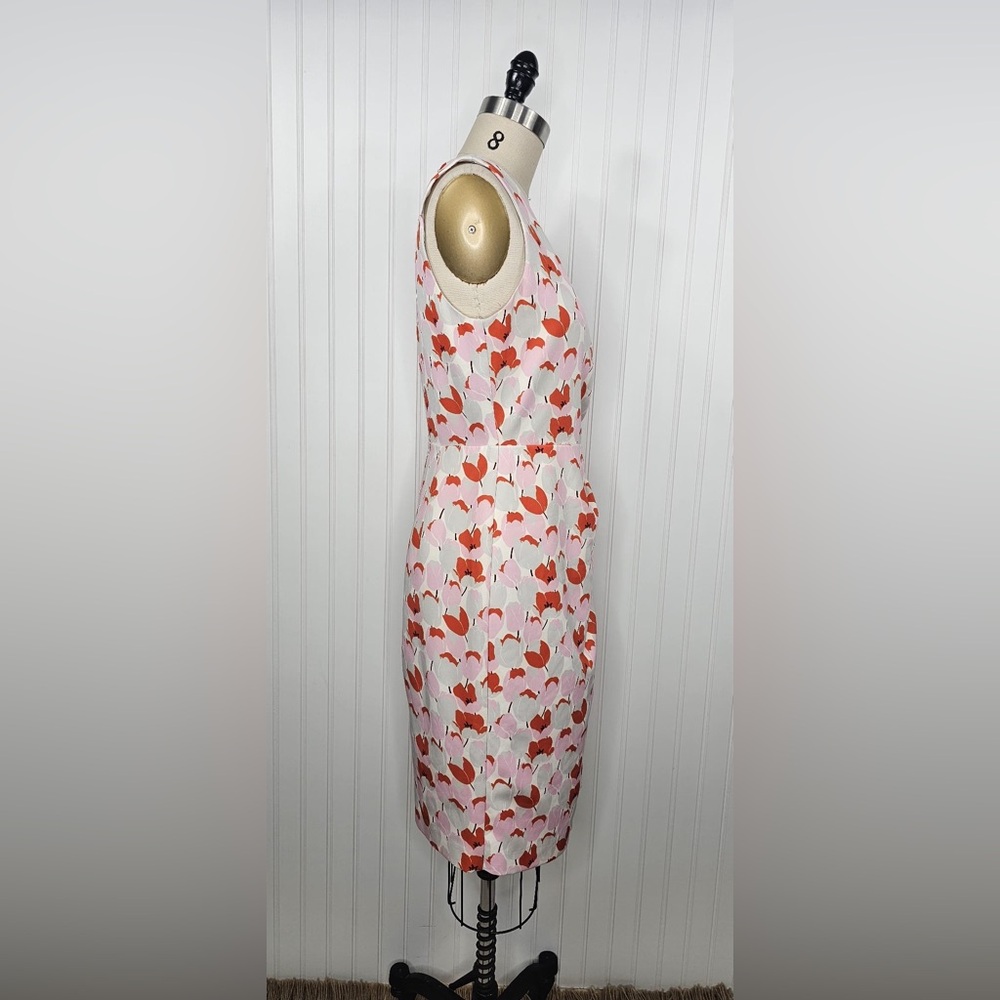 Black Halo Women Floral Sleeveless Midi Dress‎ Size 8 - Picture 5 of 11